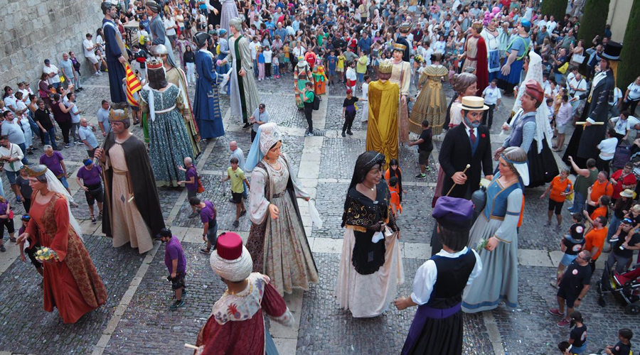 Trobada Gegantera de la Festa Major 2025 de la Seu d'Urgell (Foto: RàdioSeu)