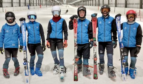 Els joves esquiadors sub-14 a Amnéville