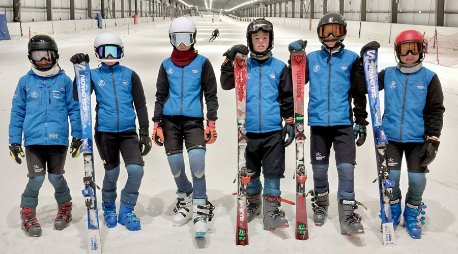 Els joves esquiadors sub-14 a Amnéville (@pasgrauskiclub)