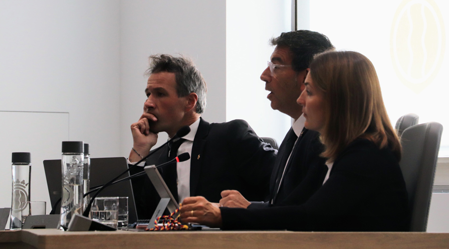David Astrié, Miquel Canturri i Rosa Maria Sabaté (Demòcrates)