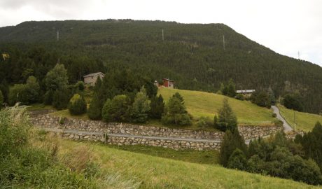 Carretera de la xarxa viària andorrana