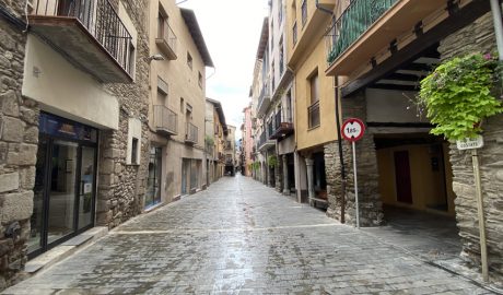 Un carrer del Centre Històric de la Seu