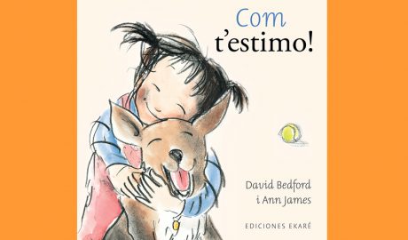 Coberta del llibre infantil "Com t'estimo"