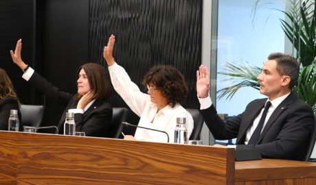 Els tres consellers de Demòcrates al Comú d'Escaldes