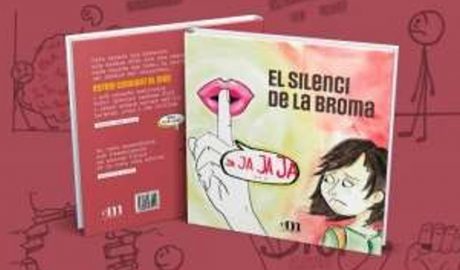 Coberta del llibre "El silenci de la broma", de Sylvette Lluch