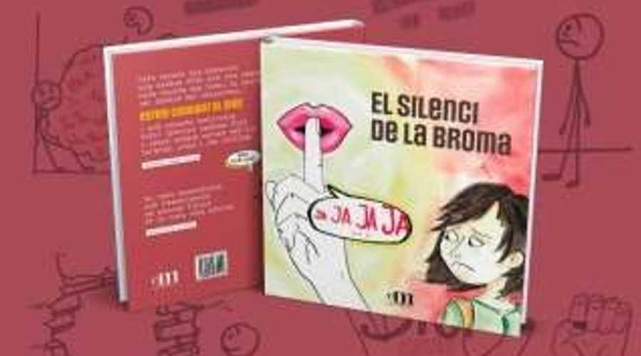 Coberta del llibre "El silenci de la broma", de Sylvette Lluch