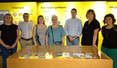 Inauguració de l'exposició, aquest migdia de dissabte