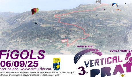 Cartell anunciador de la cursa