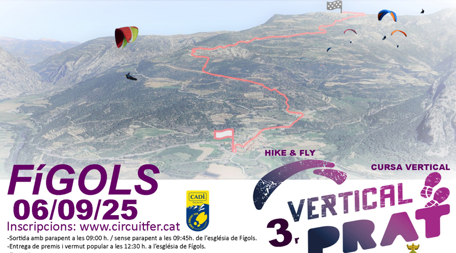 Cartell anunciador de la cursa