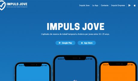 Web d'Impuls Jove