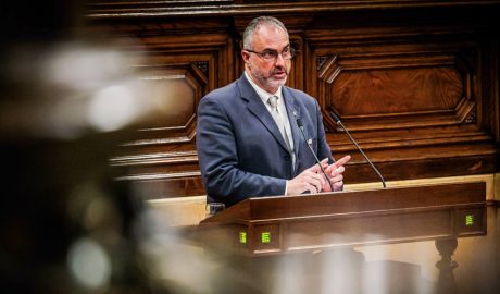El diputat urgellenc, Jordi Fàbrega, al Parlament de Catalunya