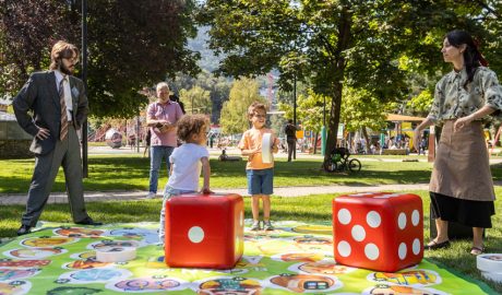 La jornada familiar ha tingut moments força divertits