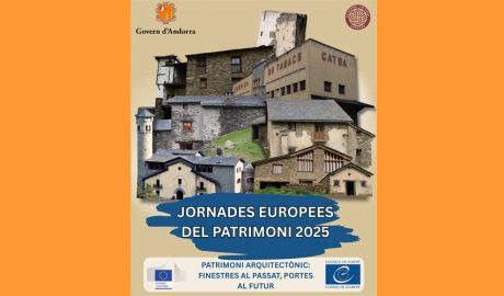 Cartell de les Jornades Europees del Patrimoni a Andorra