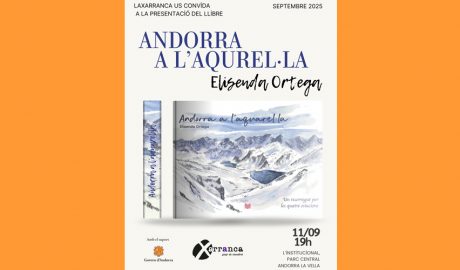 Cartell anunciador de la presentació del llibre