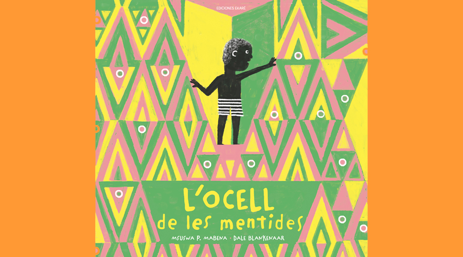 Coberta del llibre infantil "L'ocell de les mentides"