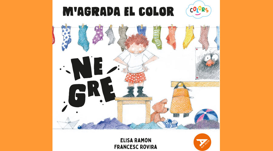 Coberta del llibre "M'agrada el color negre"