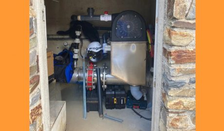 La microturbina instal·lada