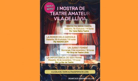 1a mostra de teatre amateur de Llívia