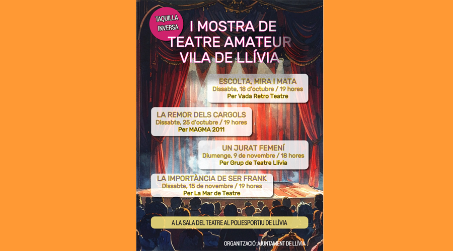 1a mostra de teatre amateur de Llívia (Aj. de Llívia)