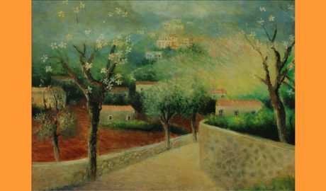 Una de les pintures que poden ser visitades