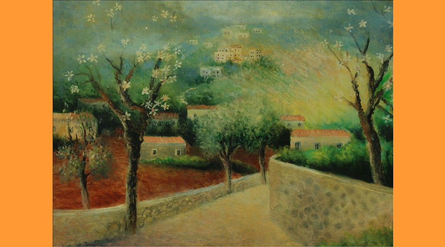 Una de les pintures que poden ser visitades (MCTA)