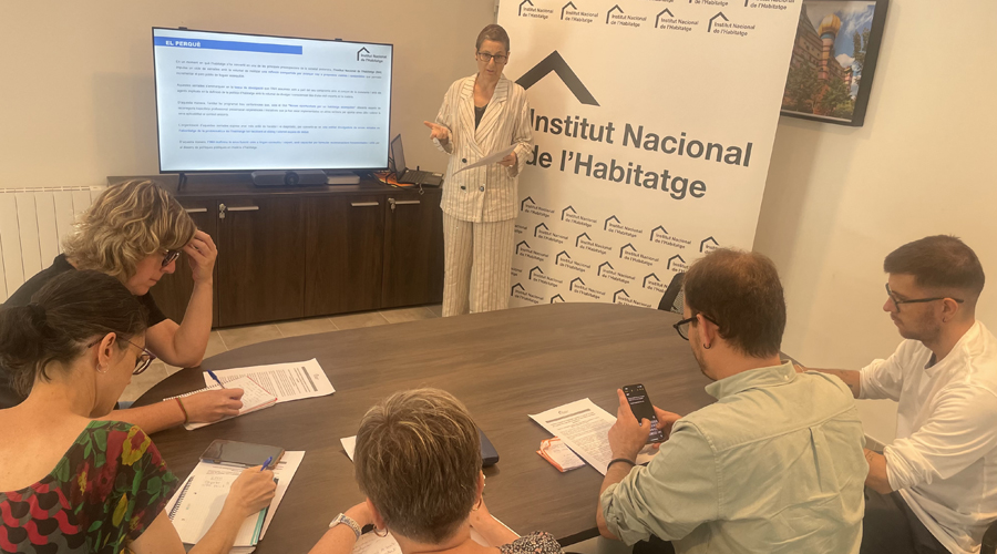Presentació del cicle de xerrades que organitza l’Institut Nacional de l’Habitatge (INH)