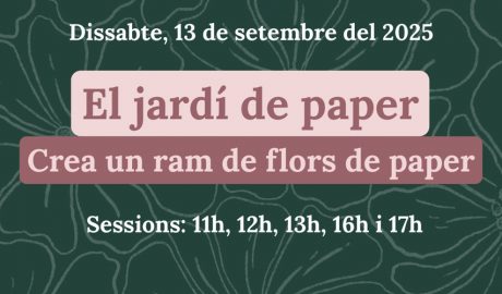 Cartell anunciant l'activitat