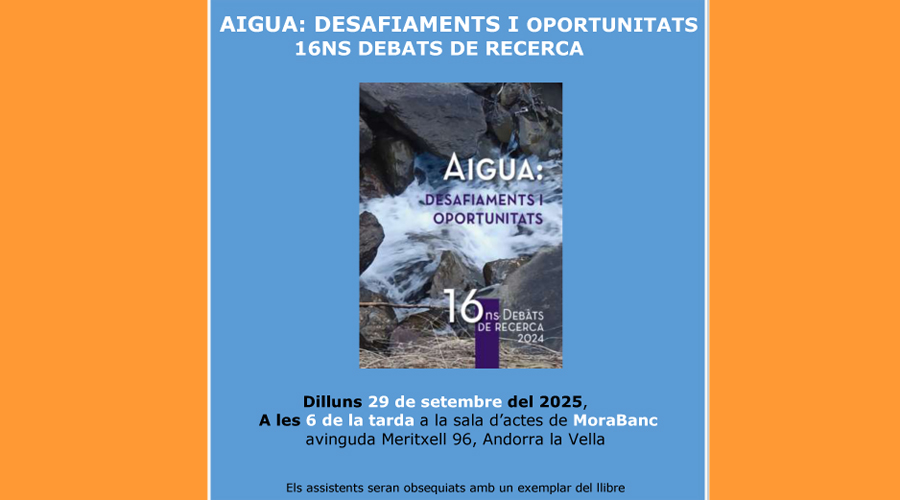 La presentació del llibre es durà a terme dilluns (SAC)
