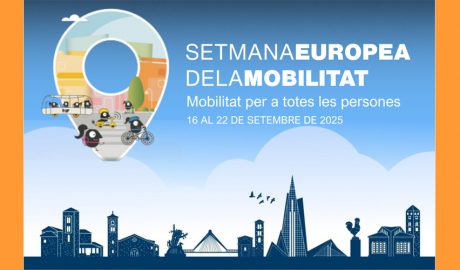 Cartell de la Setmana Europea de la Mobilitat, a Andorra