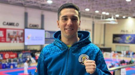 El karateka andorrà, Silvio Moreira