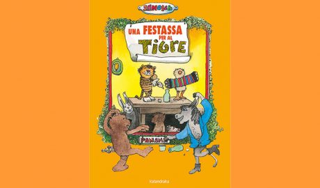 Coberta del llibre infantil "Una festassa per al tigre"