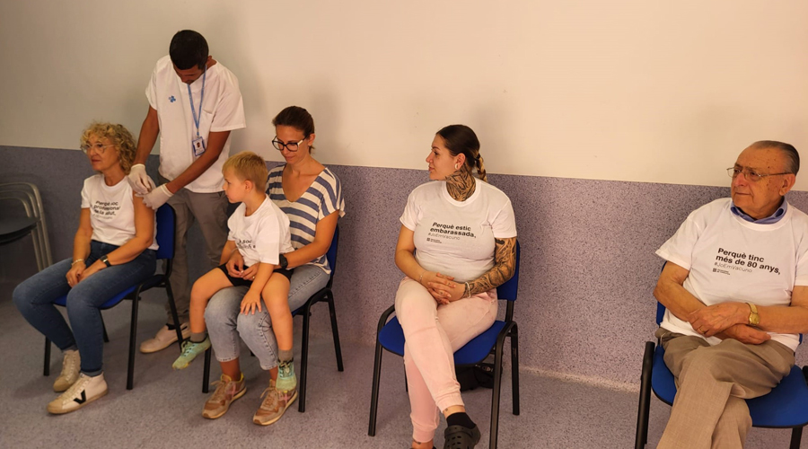 Vacunacions al CAP Tremp (Govern.cat)
