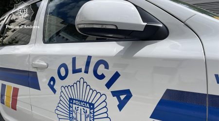 Un vehicle del Cos de Policia