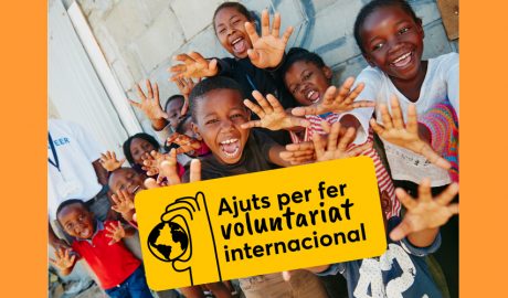 Enguany la convocatòria incrementa el nombre d’ajuts disponibles per al voluntariat internacional