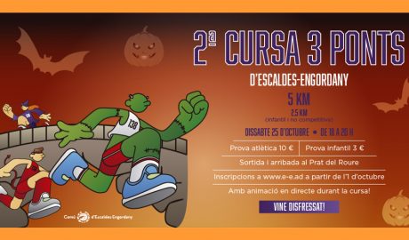 Cartell de la cursa dels 3 Ponts