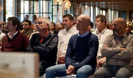 Alguns dels premiats durant la gala