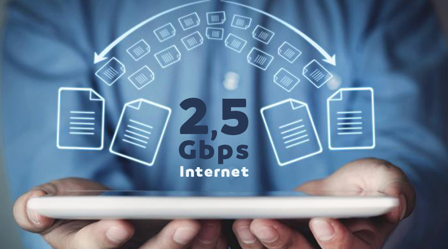 Els clients empresa que fins ara disposaven d’1 Gbps passen automàticament a gaudir de 2,5 Gbps (Andorra Telecom)