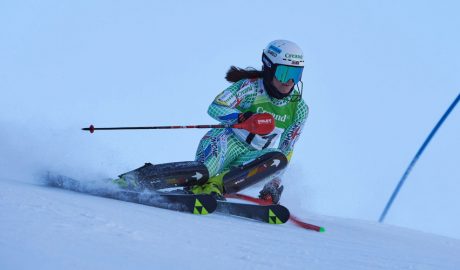 L'esquiadora andorrana, Íria Medina