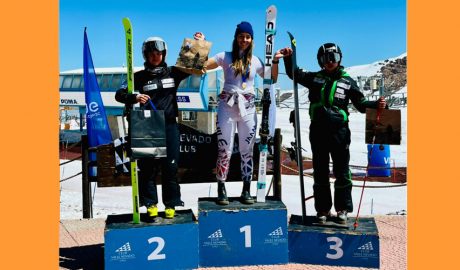 Isabella Pérez 2a i Carlota Comellas 3a al GS NJC de Valle Nevado