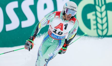 Joan Verdú a la segona mànega a Sölden