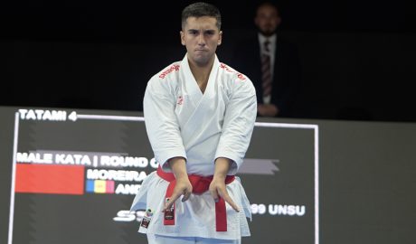 El karateka del Principat, Silvio Moreira