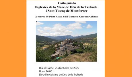 Cartell anunciant la visita guiada