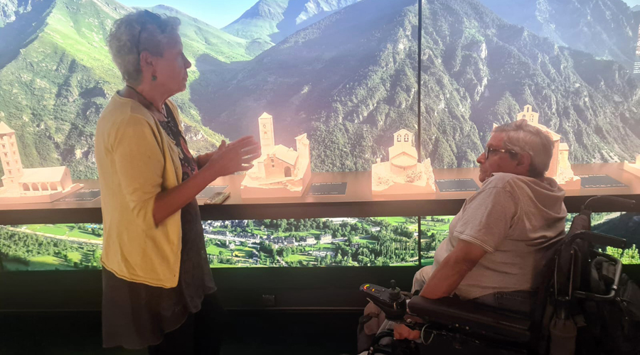 Visita de membres d'ASPID a la Vall de Boí (ASPID)