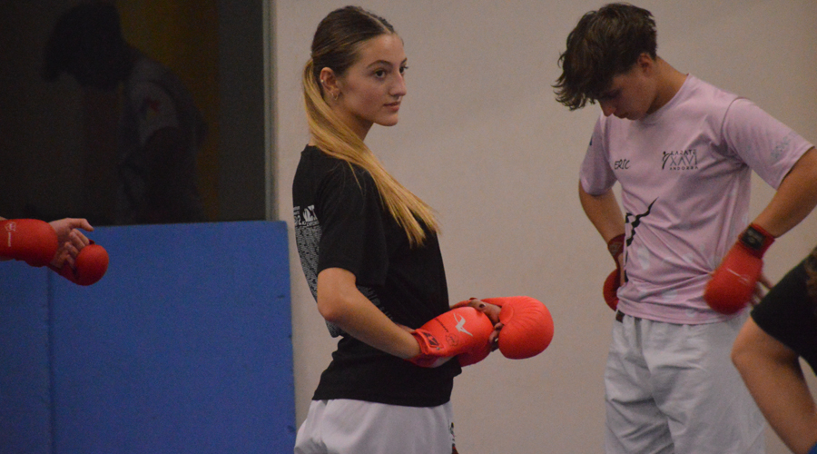 La karateka del Principat, Aina Padilla (FandKarate)