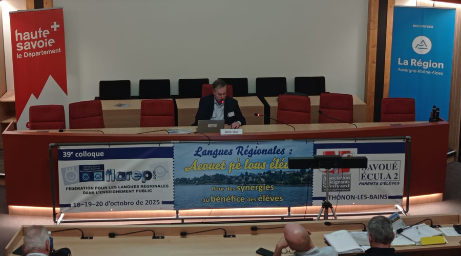 Intervenció del diputat bretó a l'Assemblea francesa Paul Molac (impulsor de la Llei Molac), dissabte, per videoconferència (Aplec)