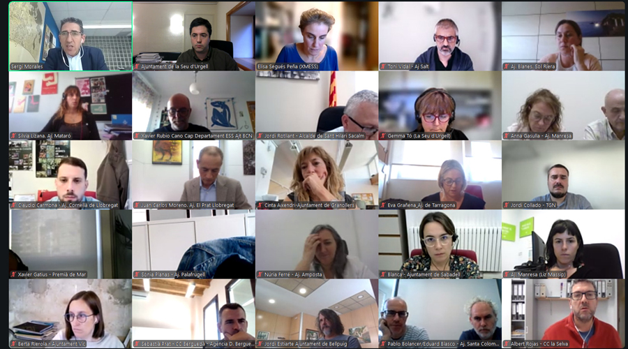 L'assemblea celebrada de forma telemàtica aquest dijous (Aj. la Seu)