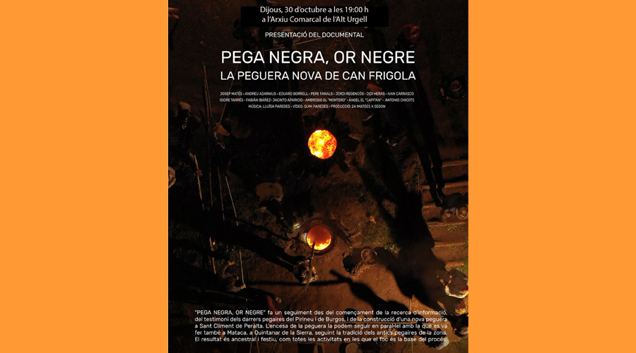 Cartell informant de la projecció del documental (CCAU)