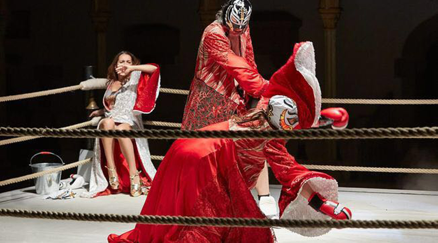 Una imatge de l'òpera Combattimento. Foto: Pepe Morán