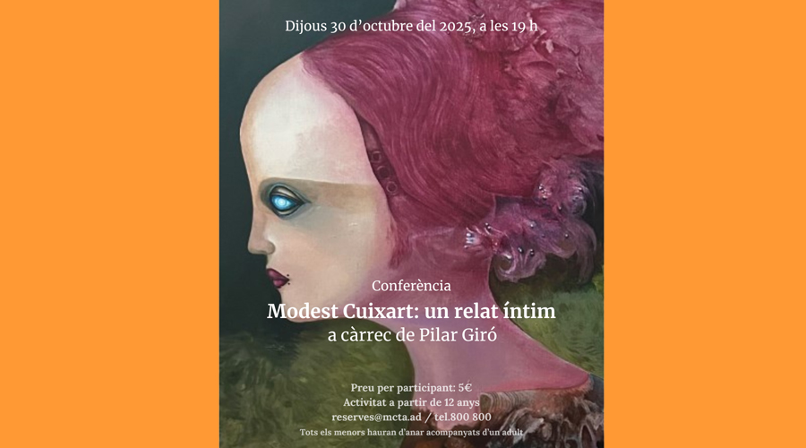 Cartell anunciador de l'activitat (MCTA)