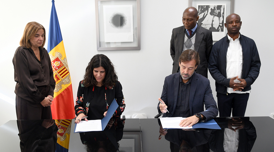 Signatura de l'acord signat entre les diferents parts (SFGA)